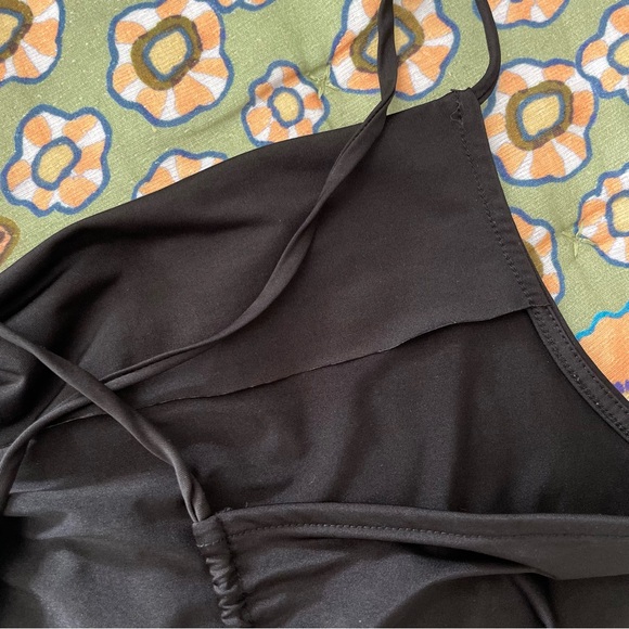 Urban Outfitters Cropped Cowl Neck Strappy Top SMALL - Picture 7 of 8